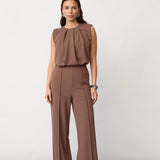 FalconCC Pleat Suit - Walnut