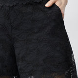 LannyCC Lace Shorts - Black