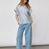 ReggieCC Top - Pale Blue