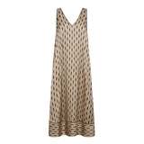 SolveaCC Flare Dress - Bisquit
