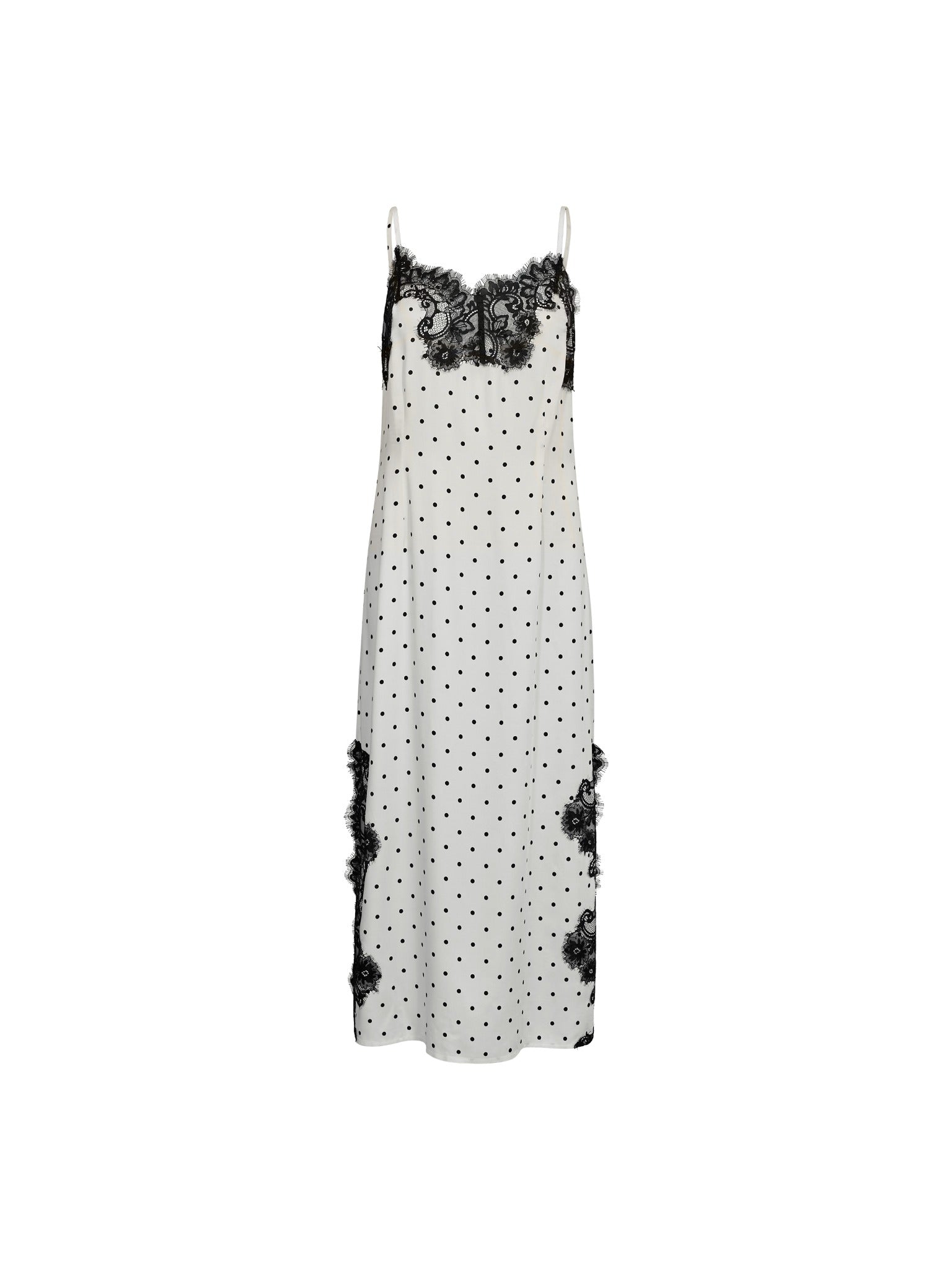 AmeliCC Dot Lace Strap Dress - Off white - Co'couture