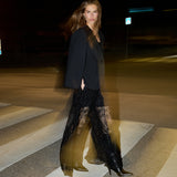 EricaCC Stone Skirt Pant - Black