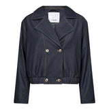 TerryCC Double Breasted Blazer - Navy Denim