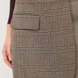 VeyaCC Check Wrap Skort - Brown