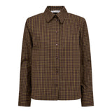 TeffaCC Padded Check Shirt - Olive