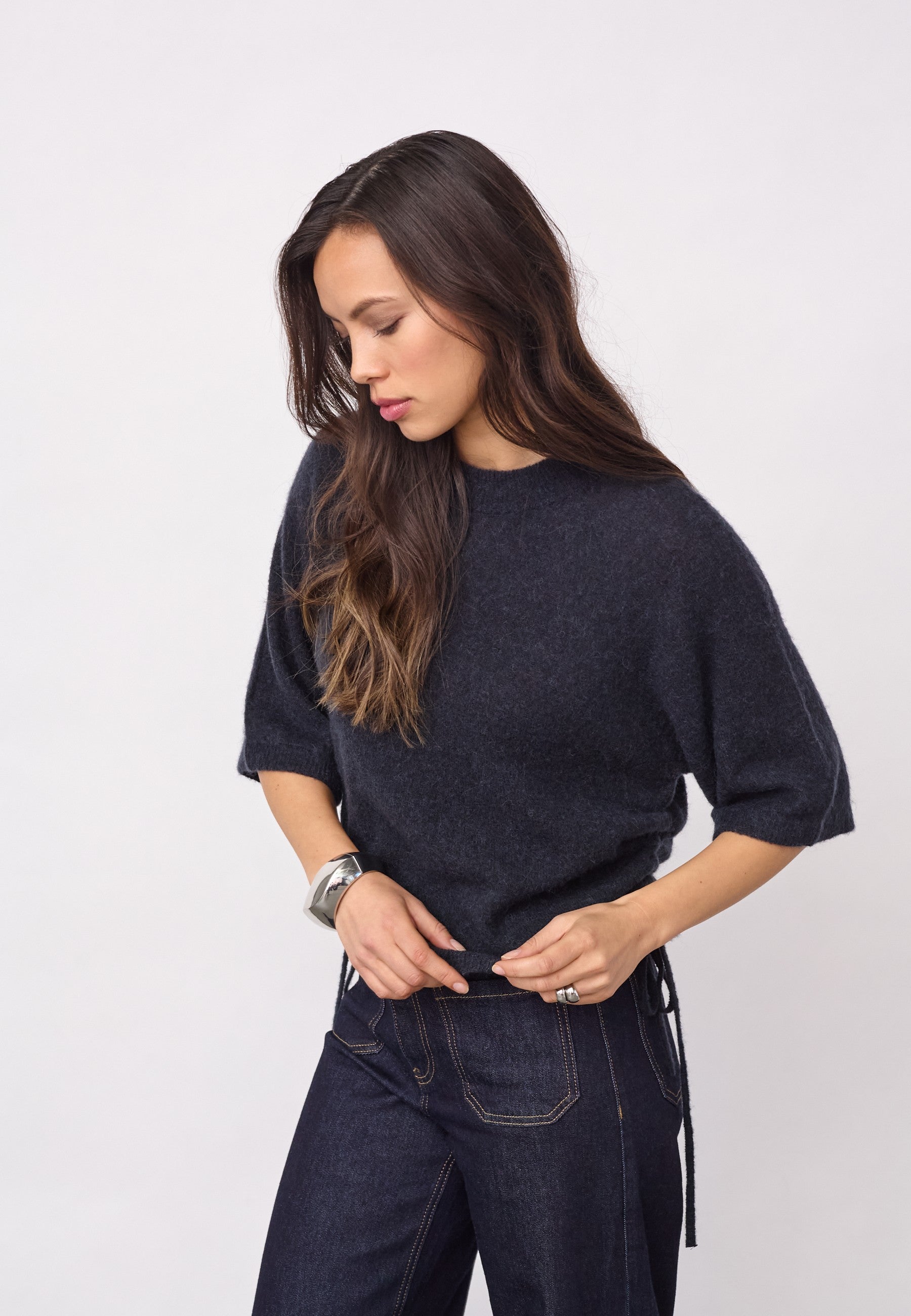 NoomiCC String Knit - Navy - Co'couture