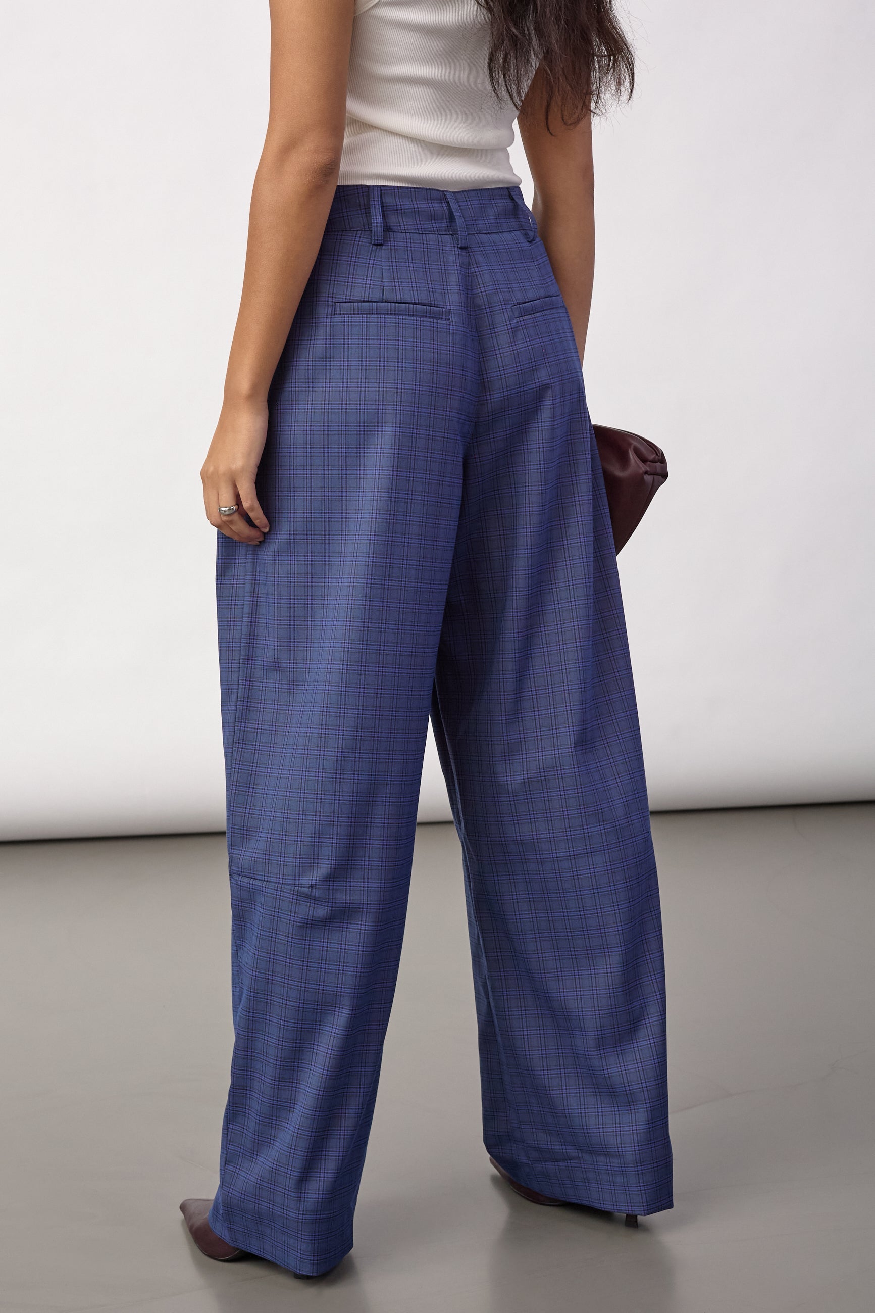 DaxterCC Check Pant - New Blue - Co'couture