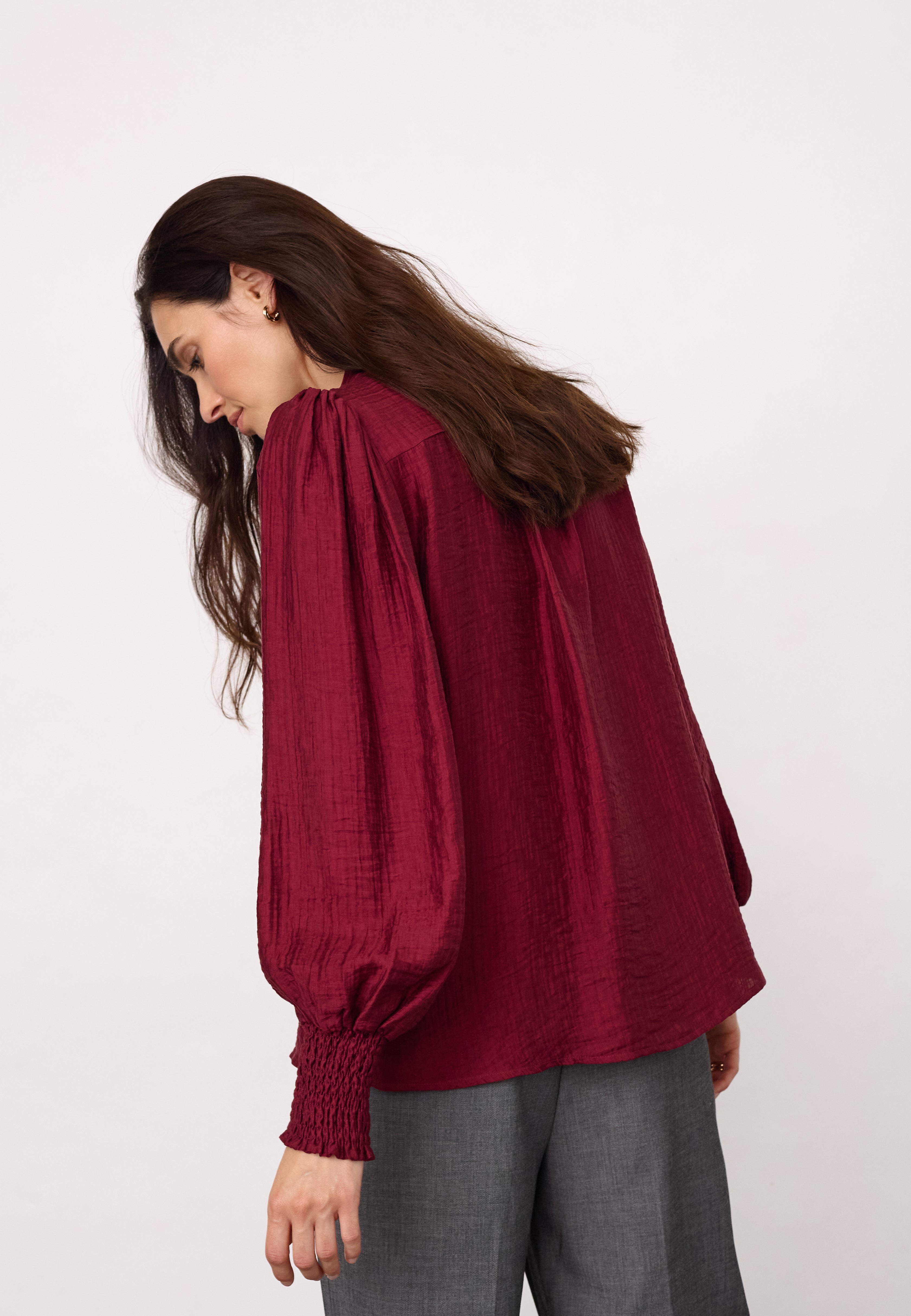 TassyCC Shirt - Berry Red - Co'couture