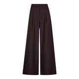 LunaCC Pleat Pant - Bison