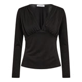 CamillaCC V-Blouse - Black