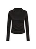 CamillaCC Padded LS Blouse - Black