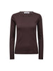 GrannyCC LS Tee - Dark Brown