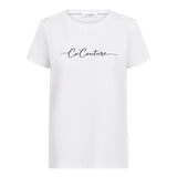 Signature Script Tee - White