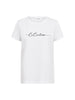 Signature Script Tee - White