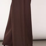 LunaCC Wide Pant - Dark Brown