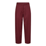 VoliCC Carrot Pleat Pant - Berry Red