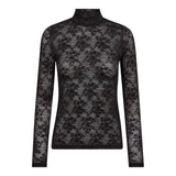 BirtaCC Turtleneck Blouse - Black