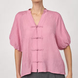 EllisCC SS V-Shirt - Candyfloss