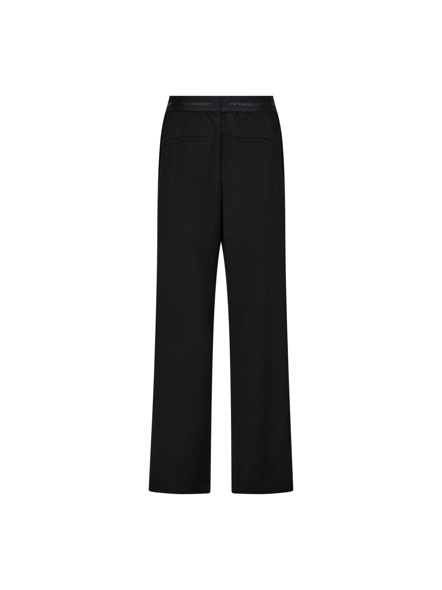 AminaCC Logo Shimmer Pant - Black - Co'couture