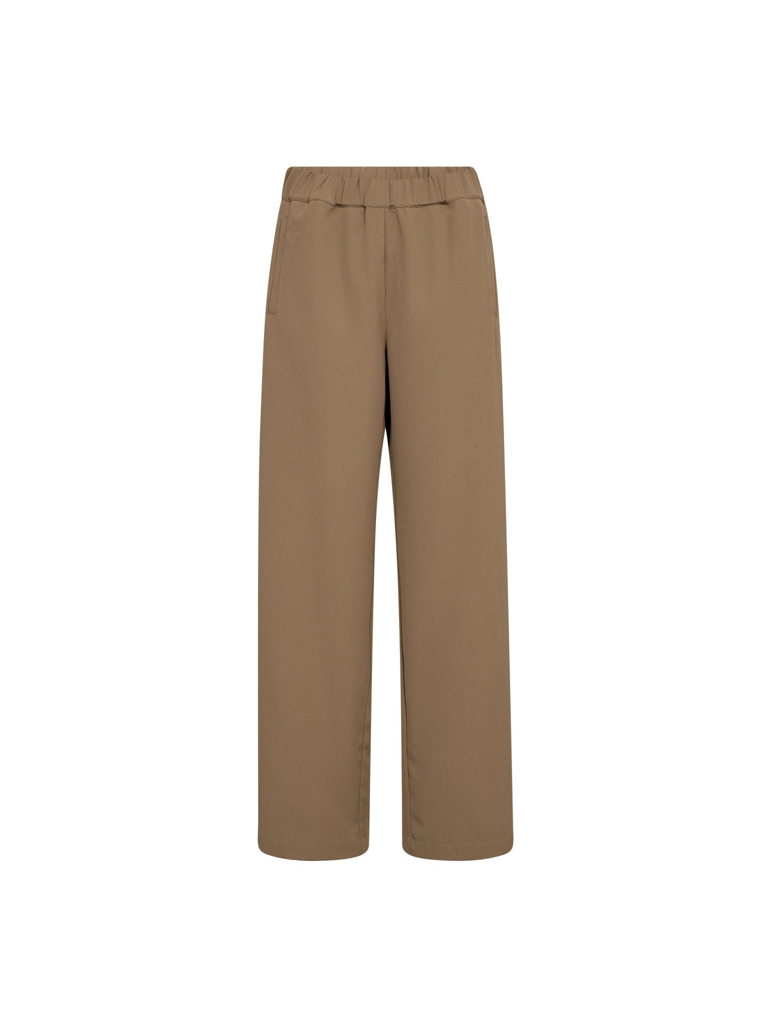 AminaCC Zip Panel Pant - Bisquit - Co'couture