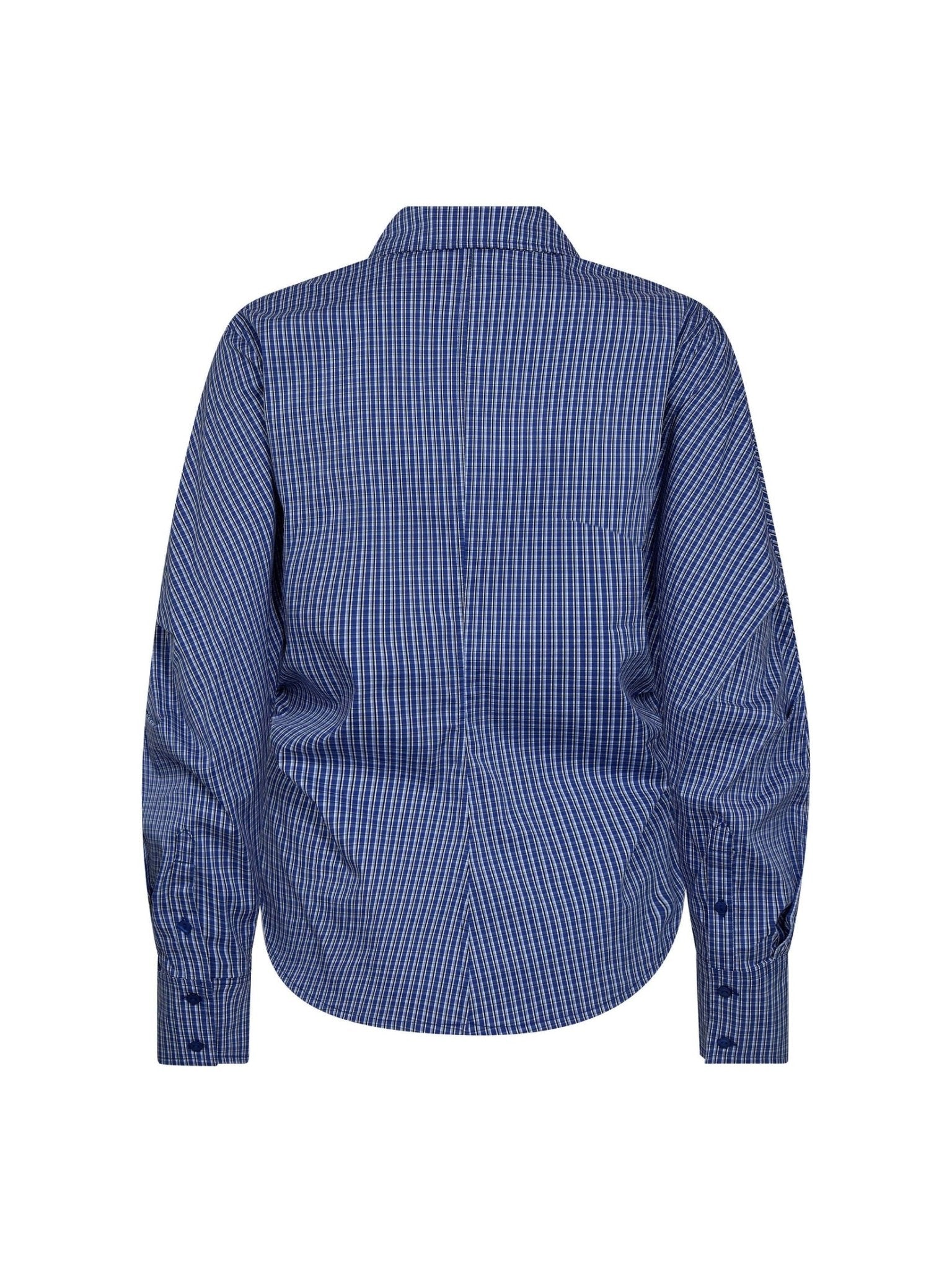 AnizaCC Asym Shirt - New Blue - Co'couture
