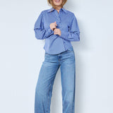 AnizaCC Asym Shirt - New Blue - Co'couture