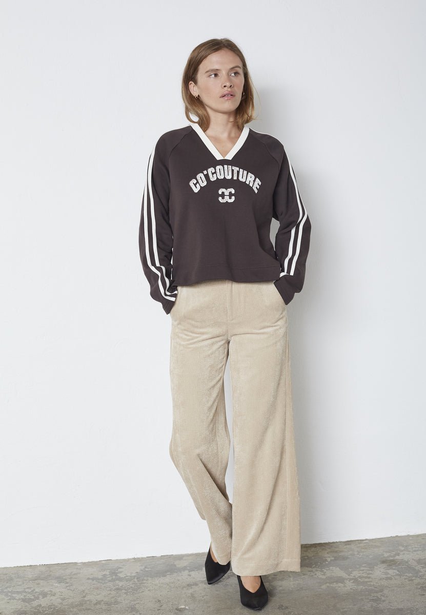 BatuCC Coco V - Sweat - Dark Brown - Co'couture