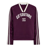 BatuCC Coco V - Sweat - Plum - Co'couture