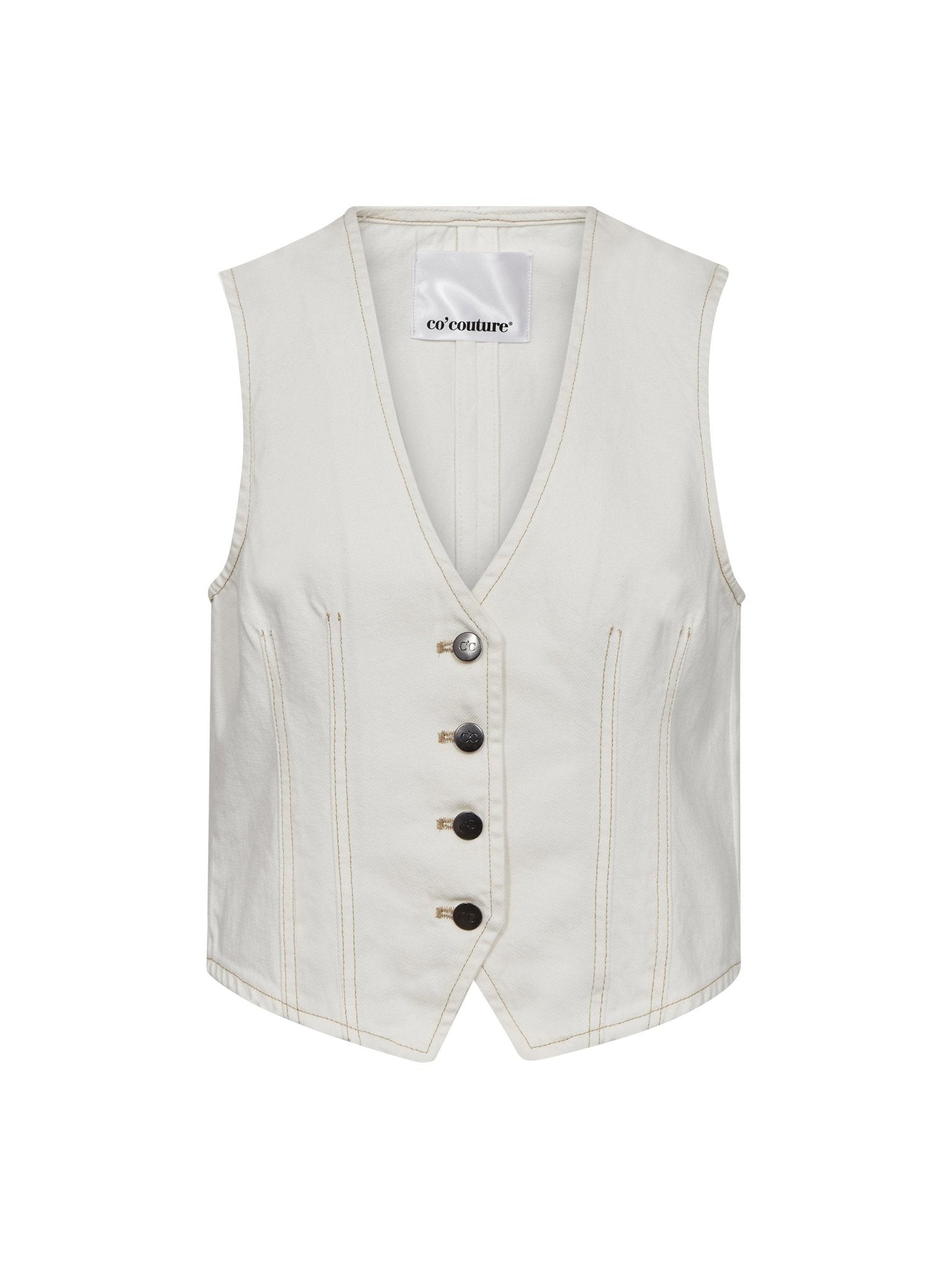 BernettaCC Vest - Bone - Co'couture