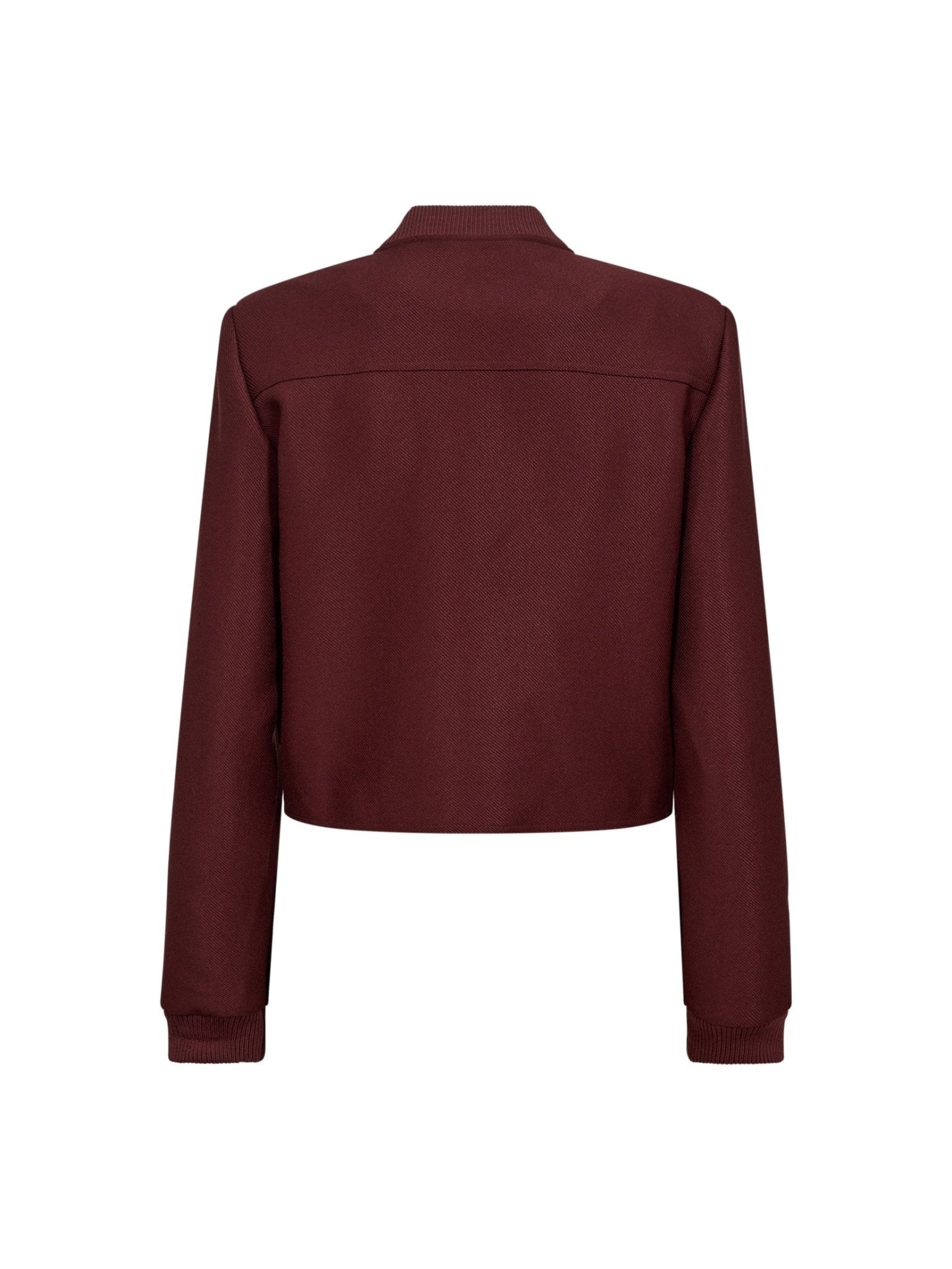 BostonCC Crop Jacket - Burgundy - Co'couture