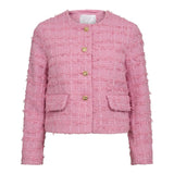 CalaCC Check Boucle Jacket - Candyfloss - Co'couture