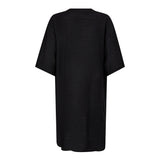 CarynCC Pleat Tunic Dress - Black - Co'couture