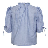 CharlieCC SS Puff Blouse - Pale Blue - Co'couture