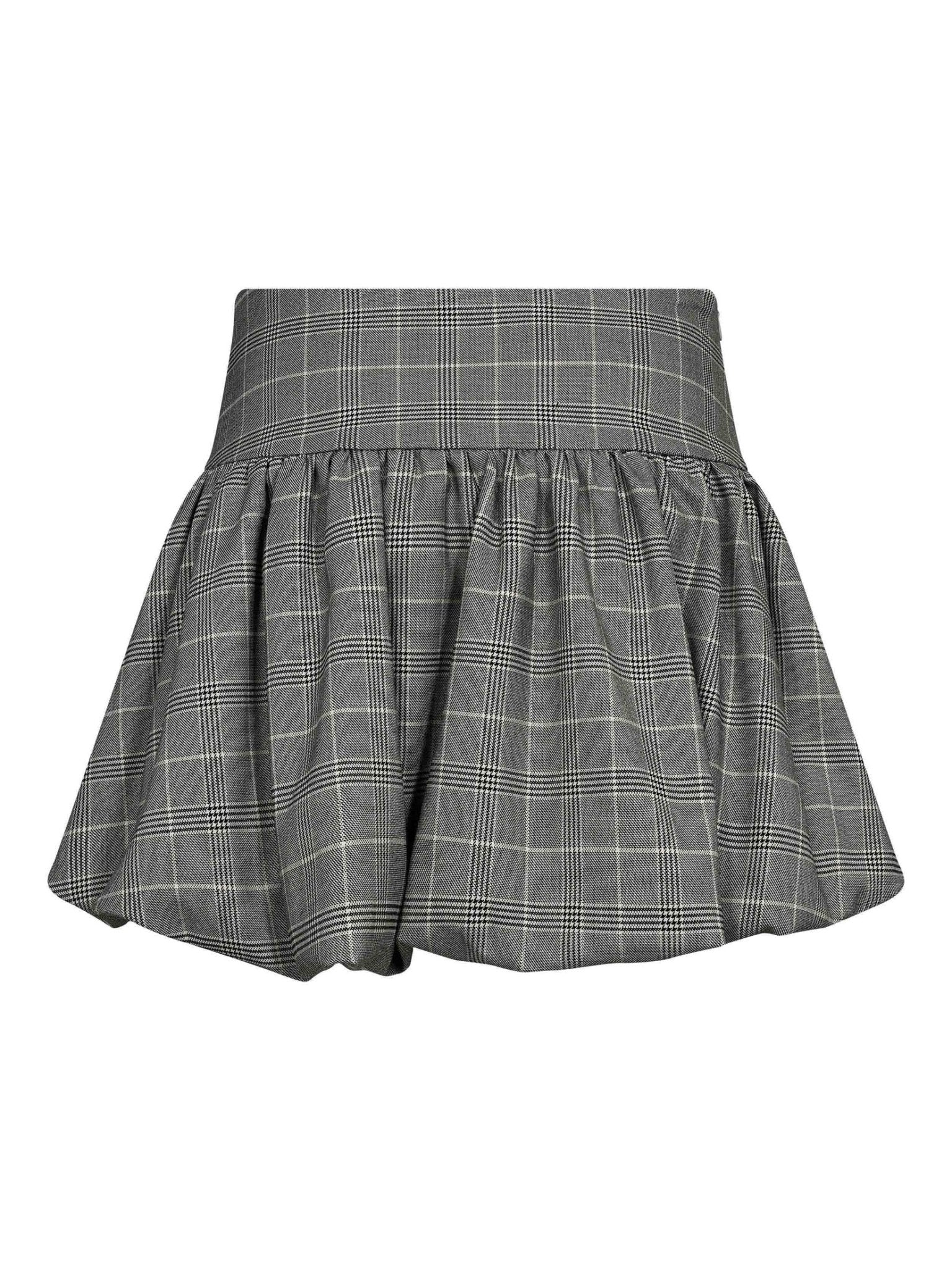 ClaudineCC Balloon Mini Skirt - Mid Grey - Co'couture