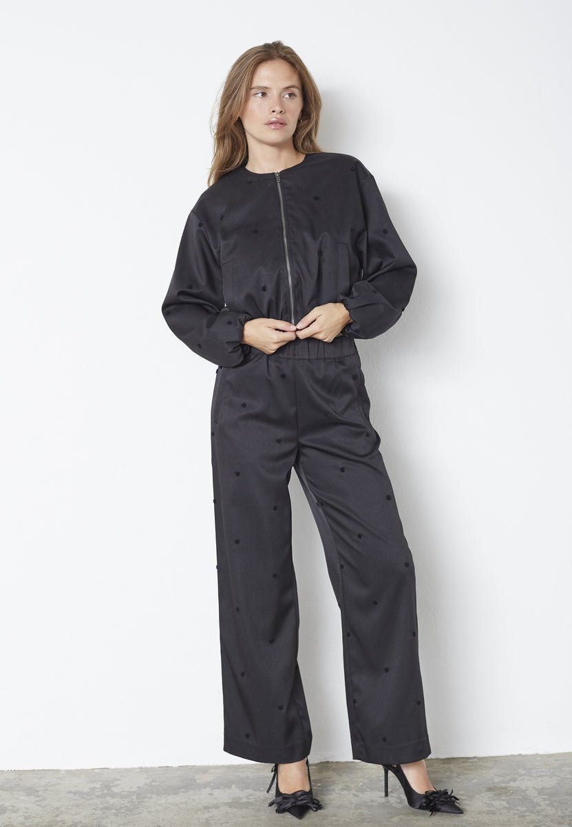 CloverCC Dot Pants - Black - Co'couture