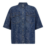 DeanCC Denim SS Shirt - Denim blue - Co'couture