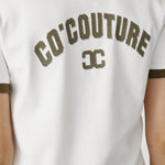 EdgeCC Stripe V - Tee - OffWhite Military Olive - Co'couture