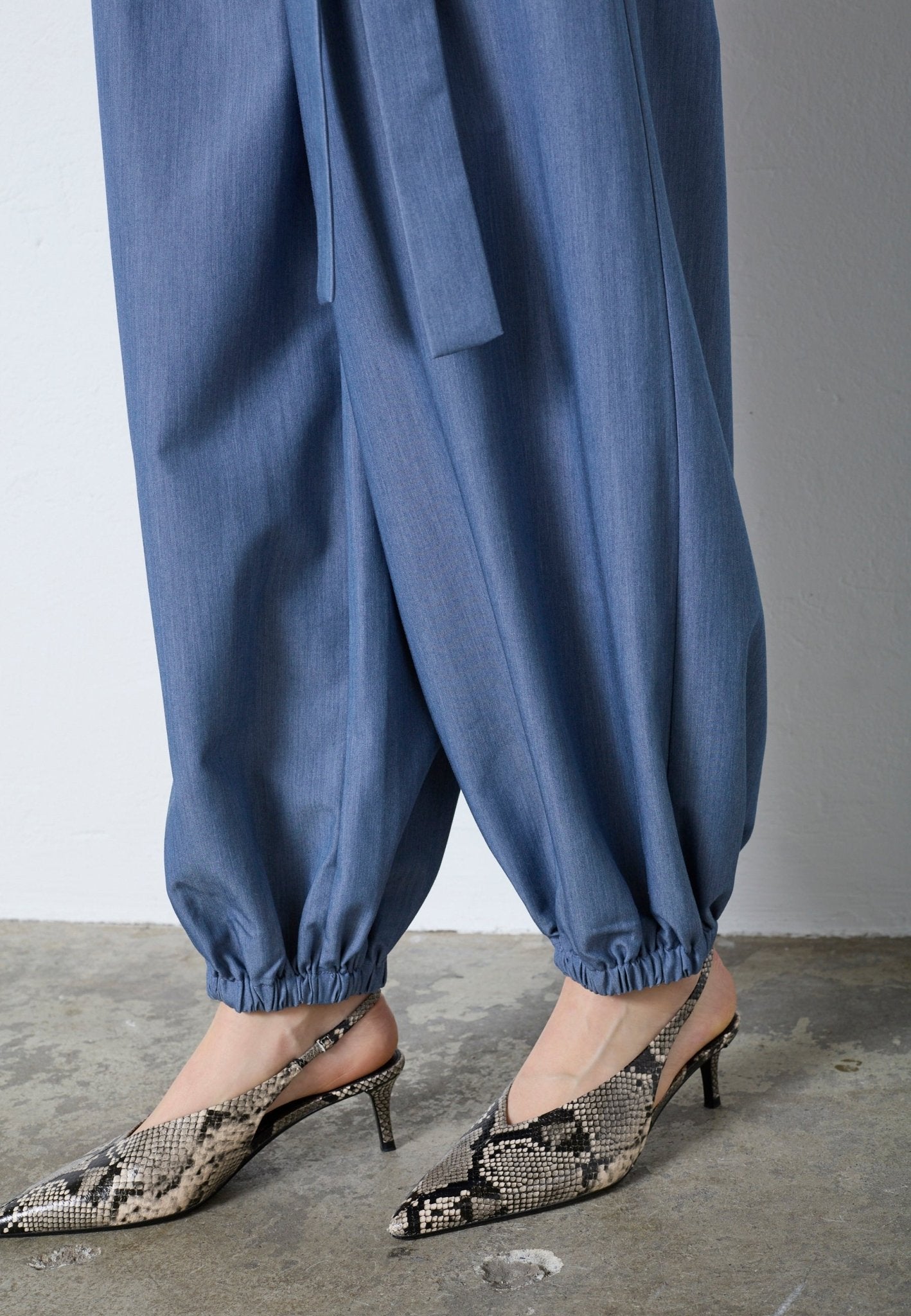 EllyCC Balloon Pant - Dusty Blue - Co'couture