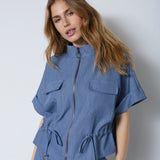 EllyCC Vest - Dusty Blue - Co'couture