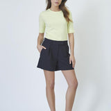 GrannyCC Embroidery SS Tee - Citrus - Co'couture
