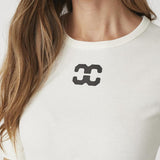 GrannyCC Logo Tee - Off white - Co'couture