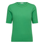 GrannyCC Rib SS O - Tee - Green - Co'couture