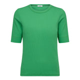 GrannyCC Rib SS O - Tee - Green - Co'couture