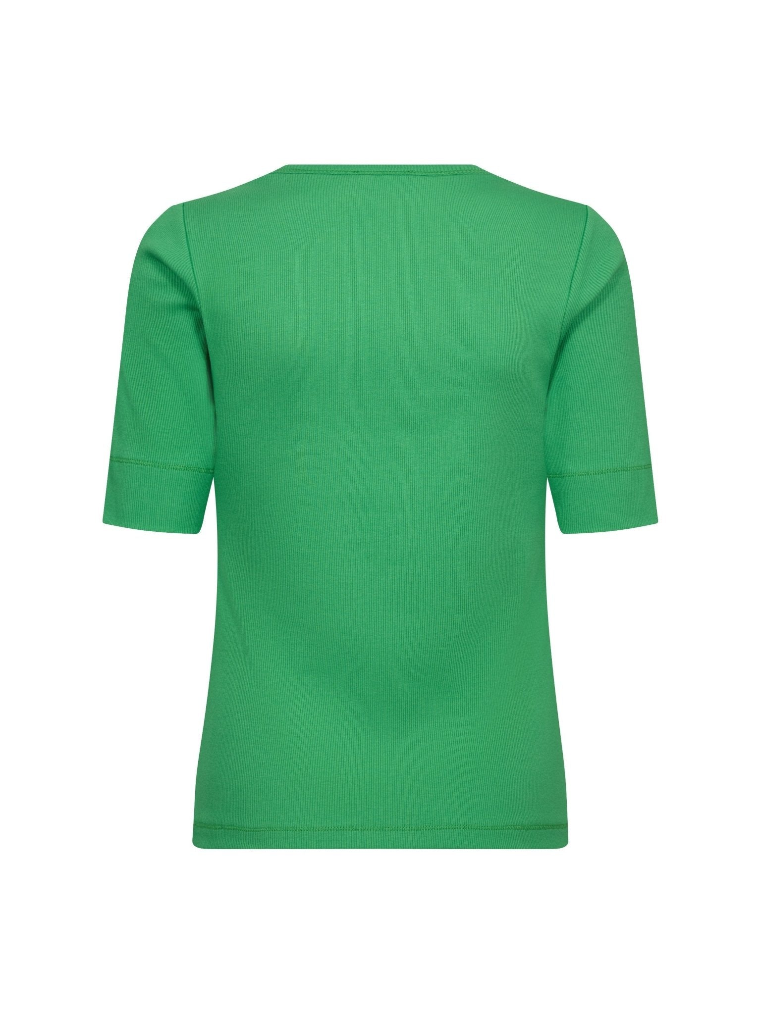 GrannyCC Rib SS O - Tee - Green - Co'couture