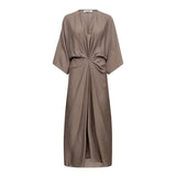 HeraCC Knot Dress - Walnut - Co'couture