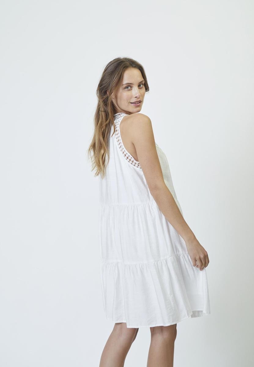 HeraCC Lace Crop Dress - Off white - Co'couture