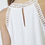 HeraCC Lace Crop Dress - Off white - Co'couture