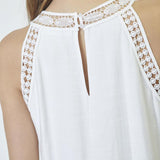 HeraCC Lace Crop Dress - Off white - Co'couture