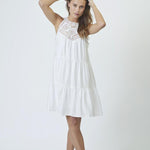HeraCC Lace Crop Dress - Off white - Co'couture