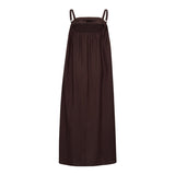 HeraCC Strap Tube Dress *OUT - Mocca - Co'couture